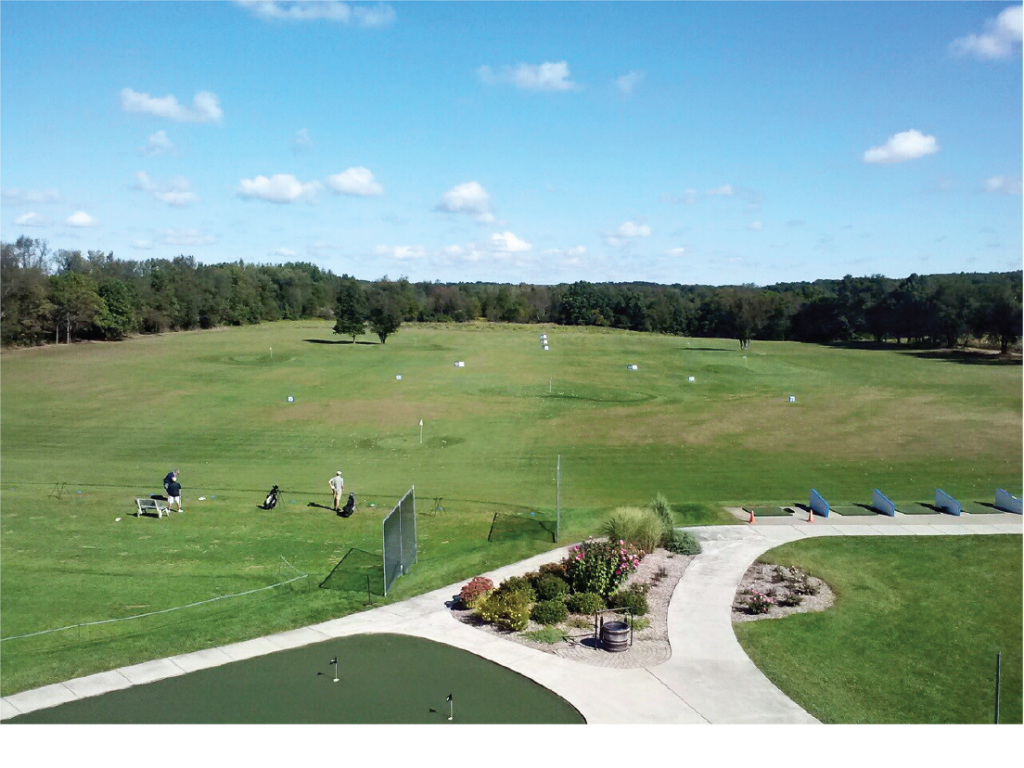 golf range car park